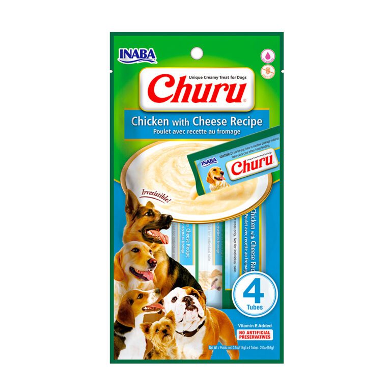 CHURU DE POLLO CON QUESO PERRO