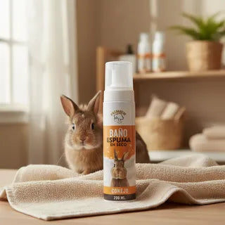 SHAMPOO ESPUMA PARA CONEJOS