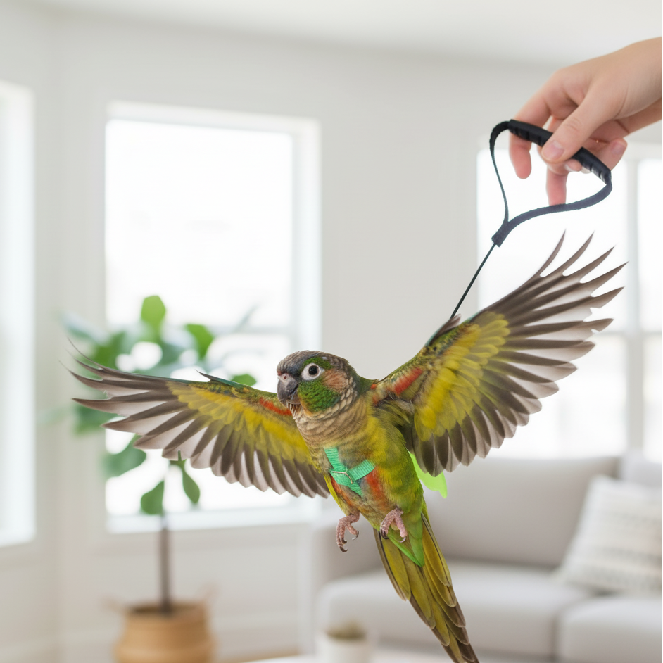 ARNÉS PARA LORO