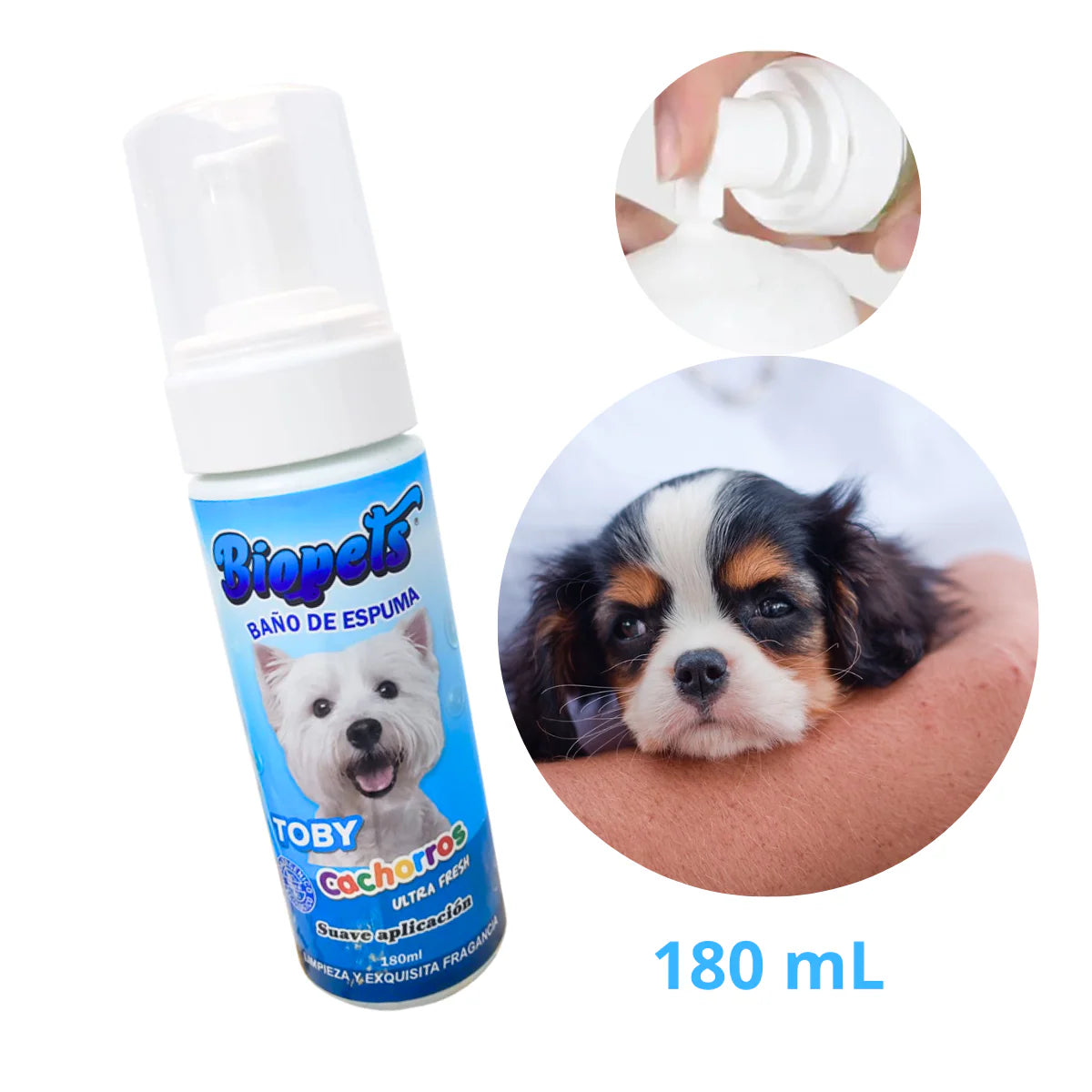 SHAMPOO ESPUMA PARA PERROS