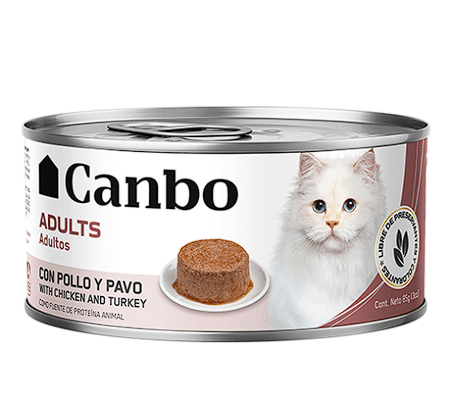 CANBO ADULTS SABOR POLLO Y PAVO 85g