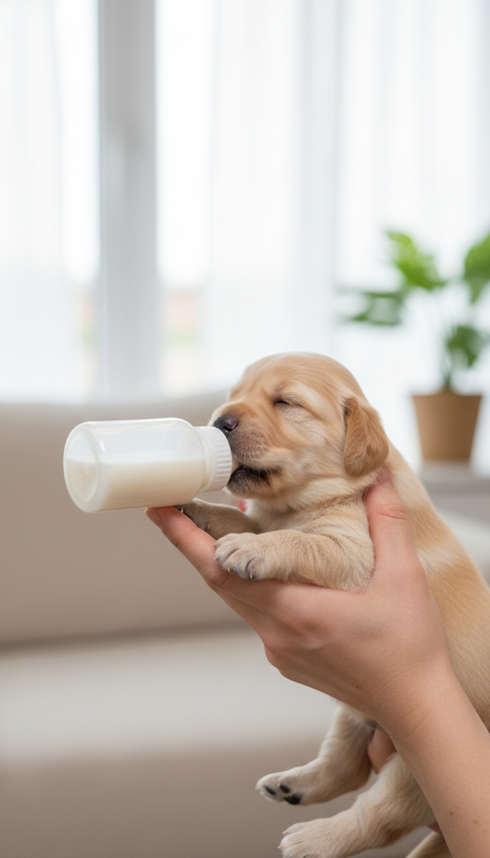 BIBERÓN PARA PERRITOS Y GATITOS
