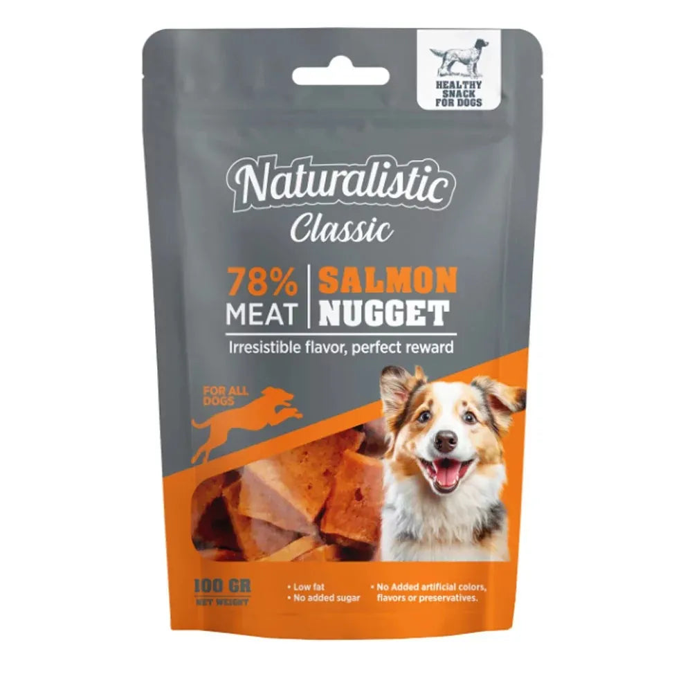 SNACKS NATURALISTIC CLASSIC NUGGETS SABOR SALMON