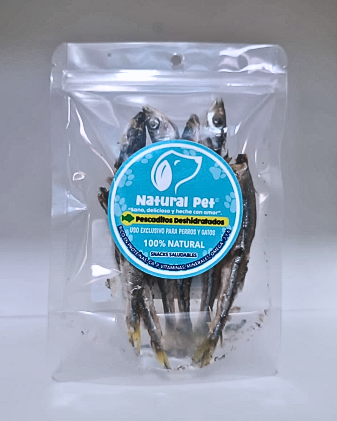 PESCADITOS DESHIDRATADOS 100% NATURALES