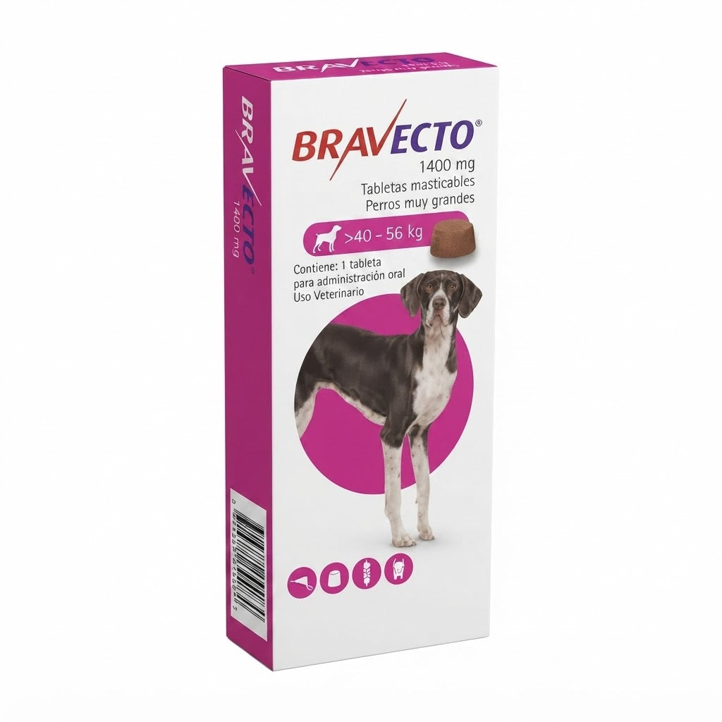 BRAVECTO PERROS MUY GRANDES (40kg-56kg)
