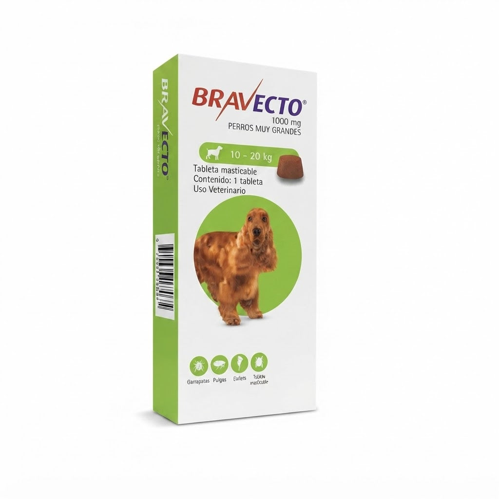 BRAVECTO PERROS MEDIANOS (10-20kg)