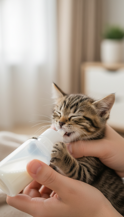 BIBERÓN PARA PERRITOS Y GATITOS