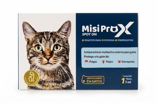 PIPETA ANTIPARASITARIA MISIPROX SPOT ON PARA GATOS