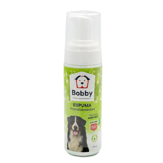 SHAMPOO BOBBY BAÑO SECO ESPUMA ACONDICIONADORA 175ml