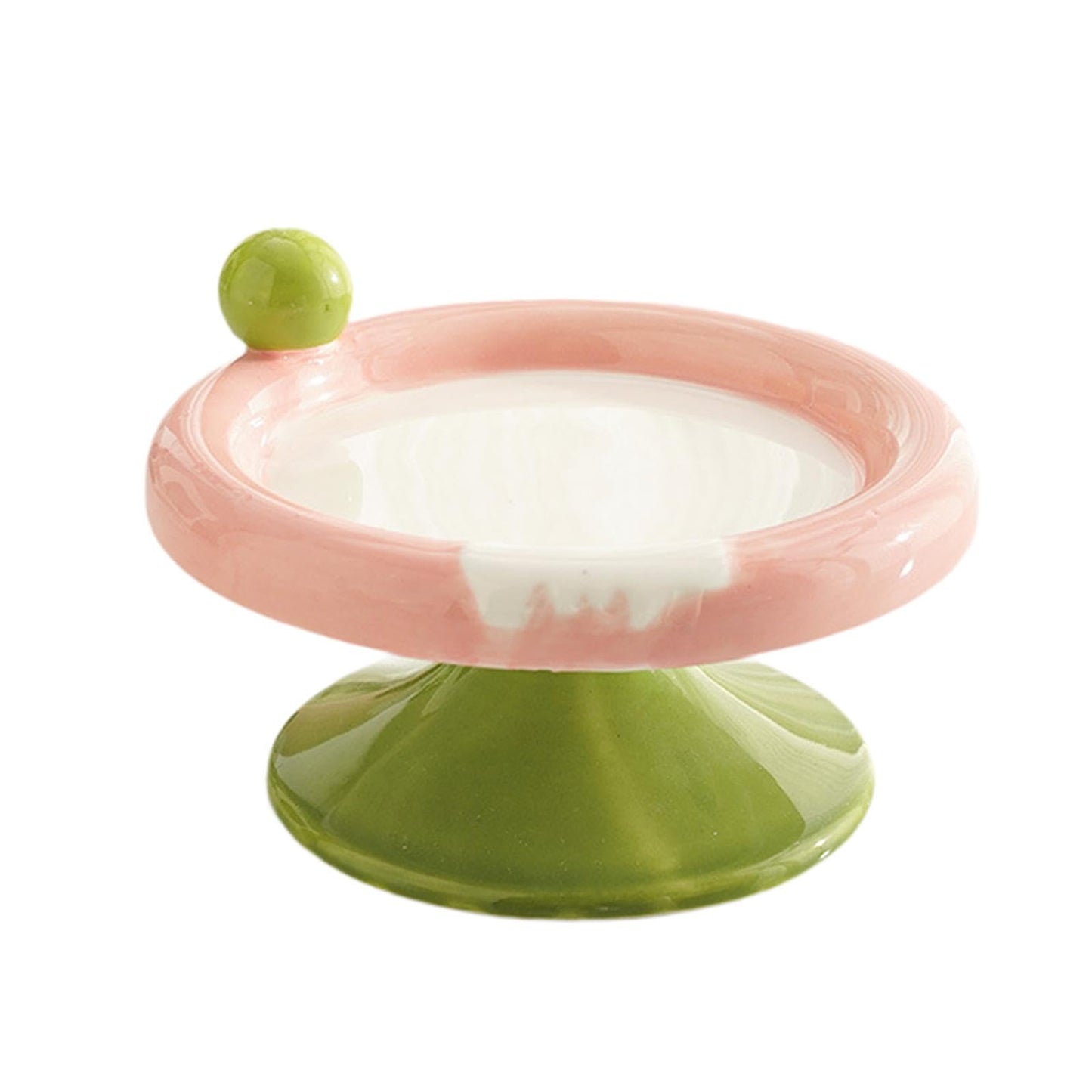 PLATO ELEVADO FRUTAL DE CERÁMICA