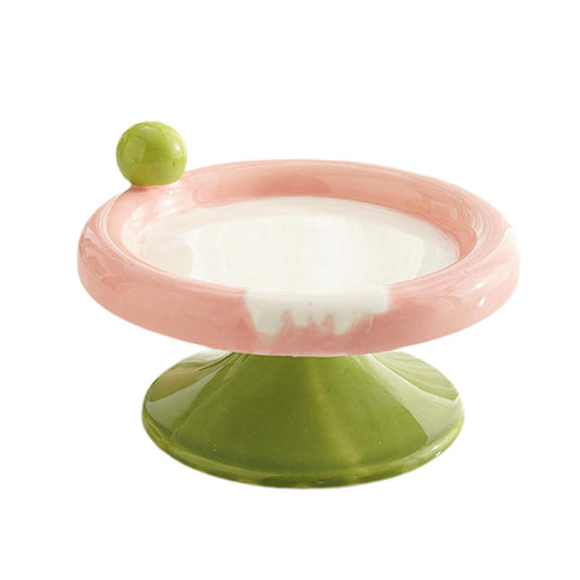 PLATO ELEVADO FRUTAL DE CERÁMICA