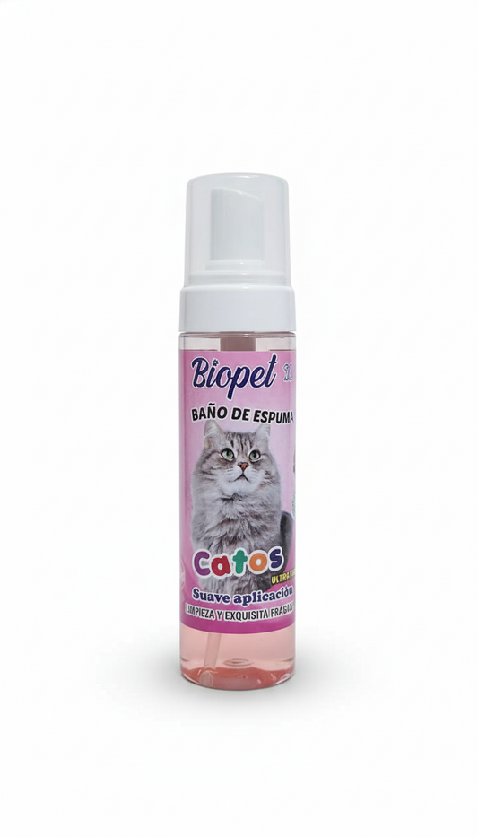 SHAMPOO ESPUMA PARA GATOS