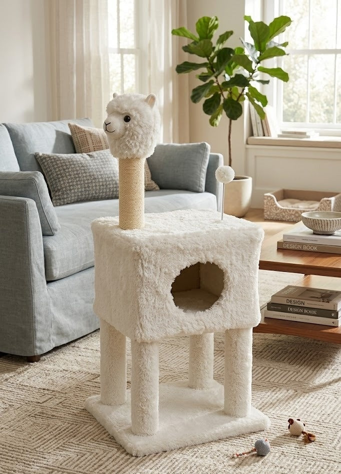 RASCADOR LLAMA PARA GATITOS