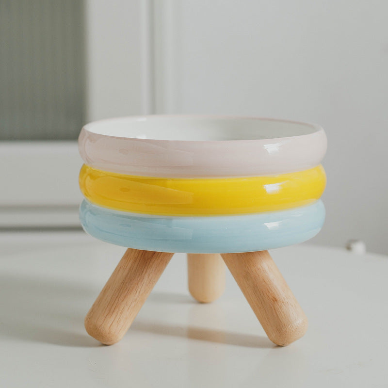 COMEDERO ELEVADO TRICOLOR