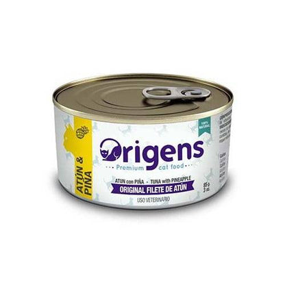 Origens para gato nutrición premiun Atún con piña en lata