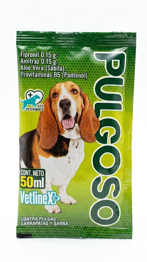 SHAMPOO PULGOSO VETLINEX SACHET 50ml