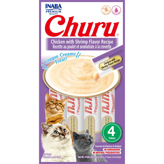CHURU DE POLLO CON CAMARONES GATO