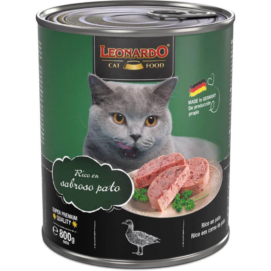 LEONARDO QUALITY SELECTION RICO EN PATO 800 G