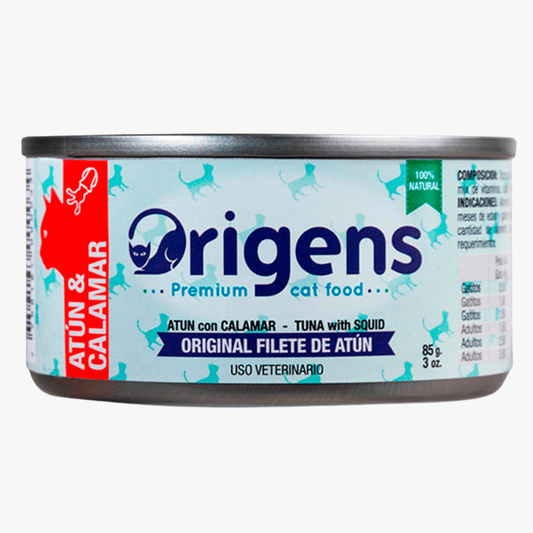 Origens nutrición premium Atún con calamar en lata