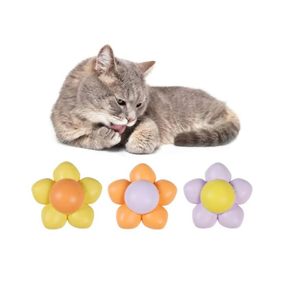 JUGUETE CATNIP FLOR CON TAPA
