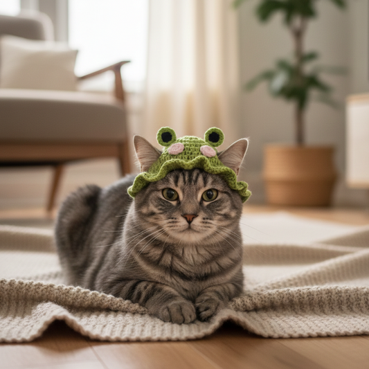 GORRITO RANA PARA GATO