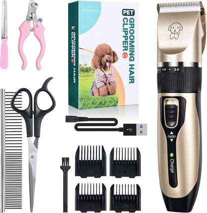 KIT DE CORTE PARA MASCOTAS / KIT GROOMING CON KIT CORTE AVANZADO