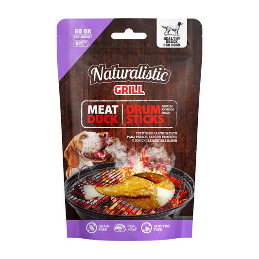 SNACKS NATURALISTIC GRILL PALITOS PARRILLEROS SABOR PATO