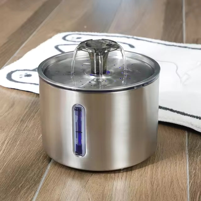 BEBEDERO DE ACERO INOXIDABLE