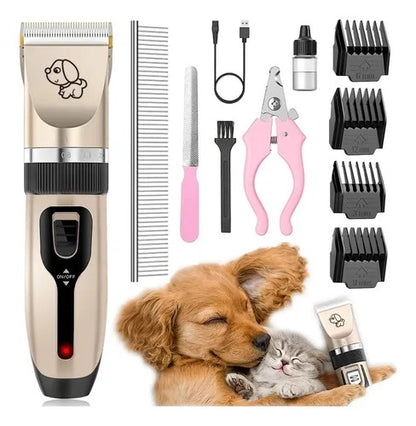 KIT DE CORTE PARA MASCOTAS / KIT GROOMING CON KIT CORTE AVANZADO