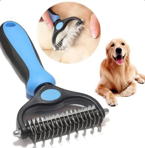 CEPILLO DESLANADOR PARA MASCOTAS