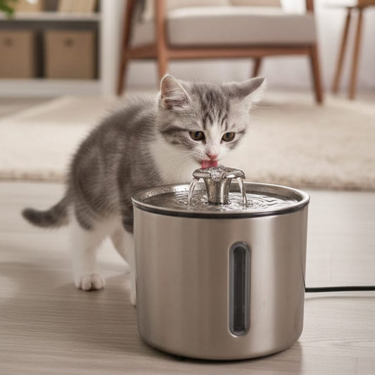 BEBEDERO DE ACERO INOXIDABLE