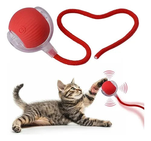 PELOTA INTERACTIVA PARA GATOS Y PERROS