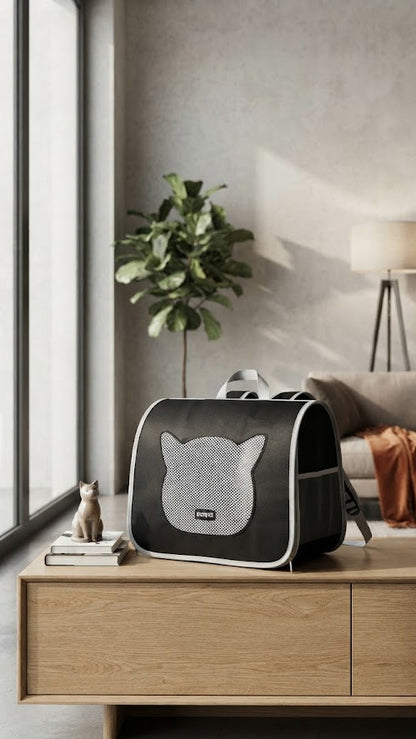 MALETA/MOCHILA TRANSPORTADORA DE MASCOTAS