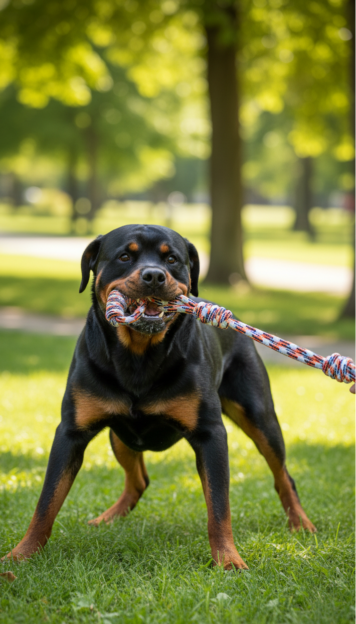 JUGUETE CUERDA TRENZADA JALADORA PARA PERROS