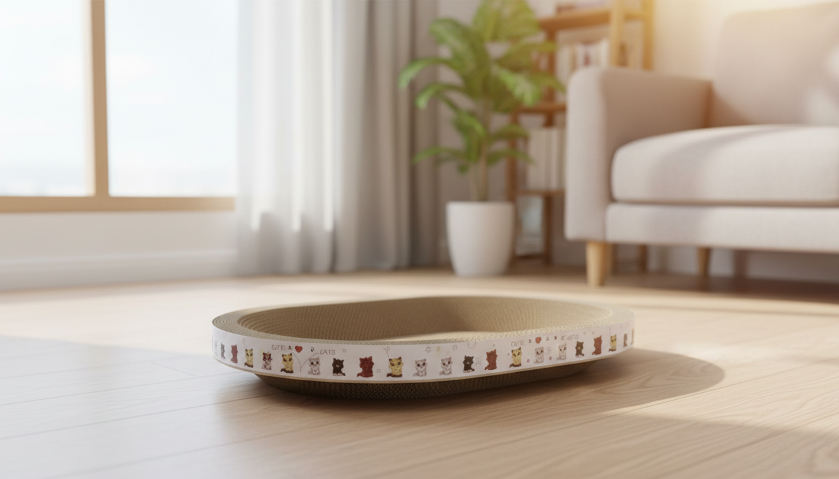 RASCADOR CAMA OVALADO GRANDE 55 CM