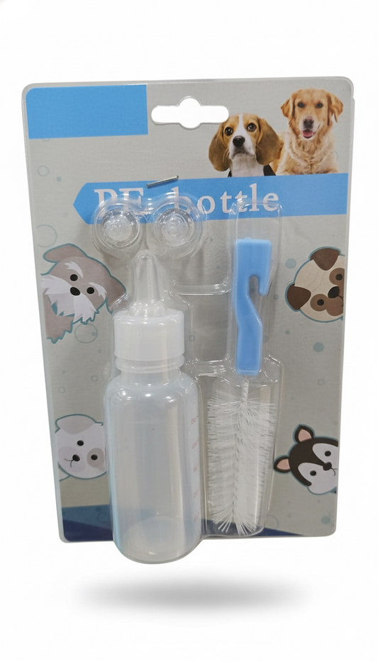 BIBERÓN PARA PERRITOS Y GATITOS