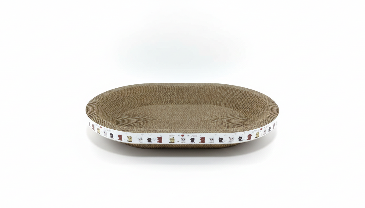 RASCADOR CAMA OVALADO GRANDE 55 CM