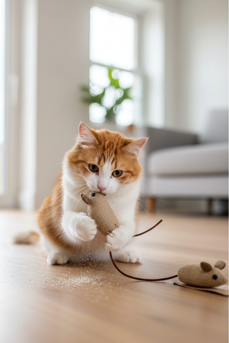 RATONES DUALES DE CATNIP