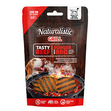 SNACKS NATURALISTIC GRILL HAMBURGUESA PARRILLERA SABOR BBQ