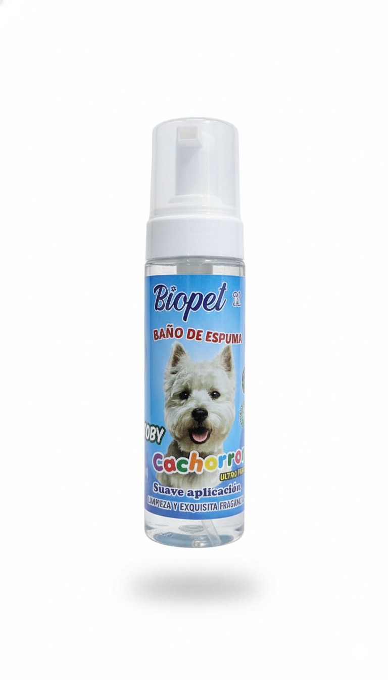 SHAMPOO ESPUMA PARA PERROS