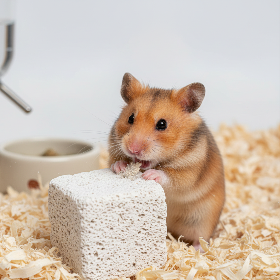 PIEDRA VOLCANICA PARA LOROS Y ROEDORES