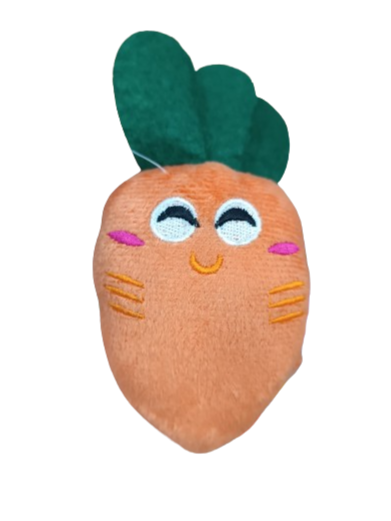 PELUCHE DE ZANAHORIA PARA PERROS