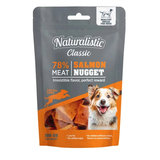 SNACKS NATURALISTIC CLASSIC NUGGETS SABOR SALMON