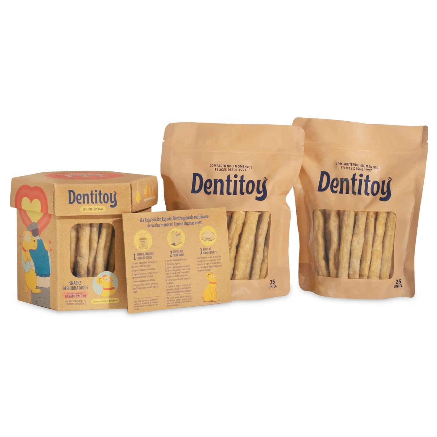 SNACKS PREMIUM PARA PERRO DENTITOY
