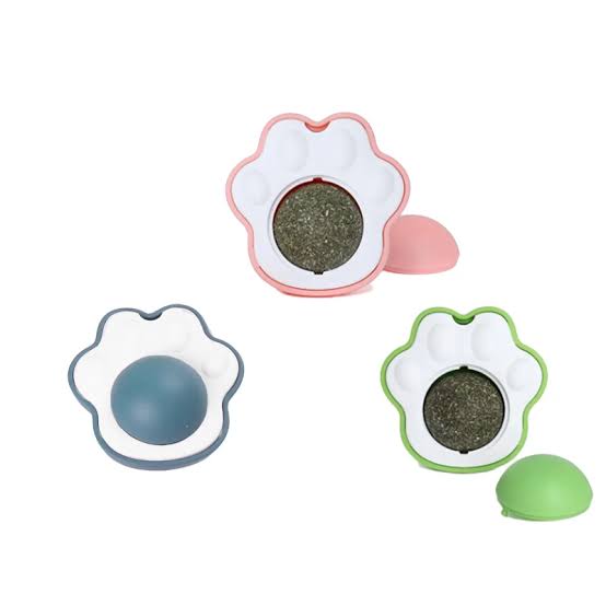 JUGUETE CATNIP HUELLITA CON TAPA