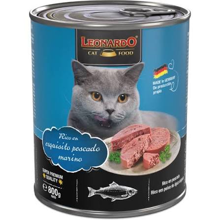 LEONARDO QUALITY SELECTION RICO EN PESCADO MARINO 800 G