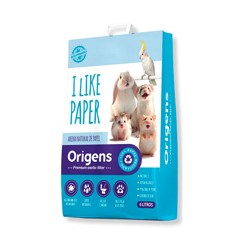 ARENA NATURAL DE PAPEL ORIGENS 6 LITROS