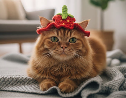 GORRITO FRESA PARA GATO