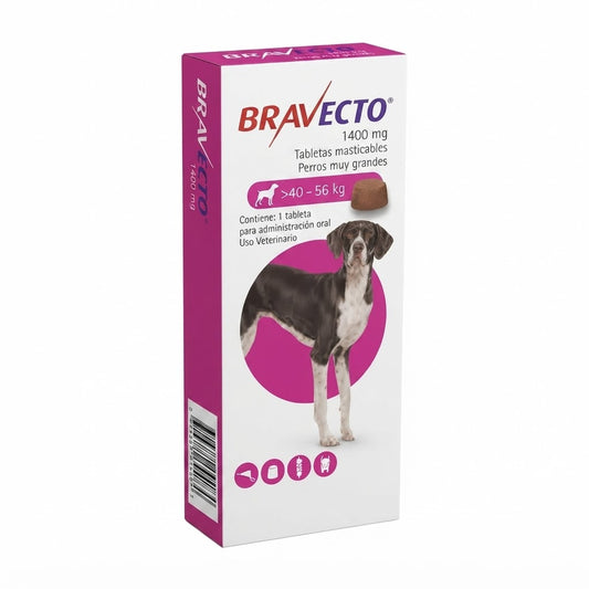 BRAVECTO PERROS MUY GRANDES (40kg-56kg)