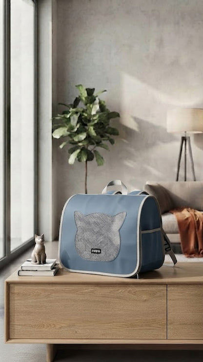 MALETA/MOCHILA TRANSPORTADORA DE MASCOTAS